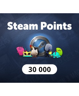 30.000 Points Manual Delivery Steam Key GLOBAL